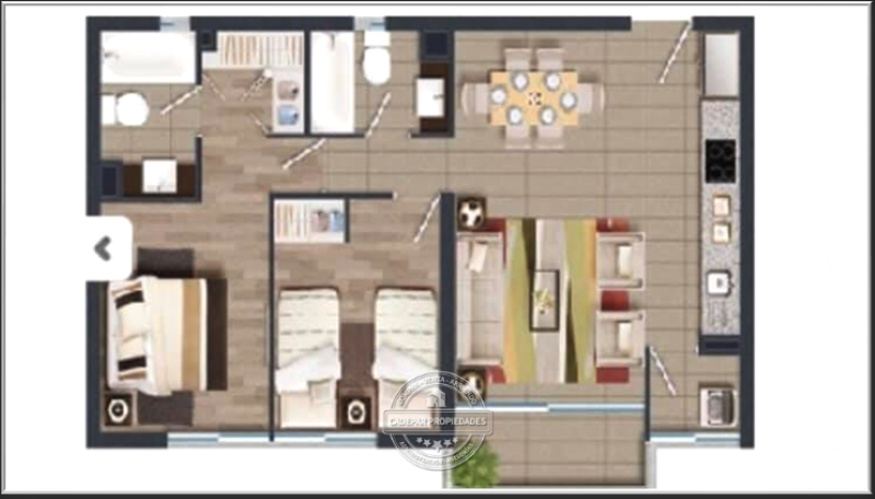 Vende Pepartamento En Santiago Centro