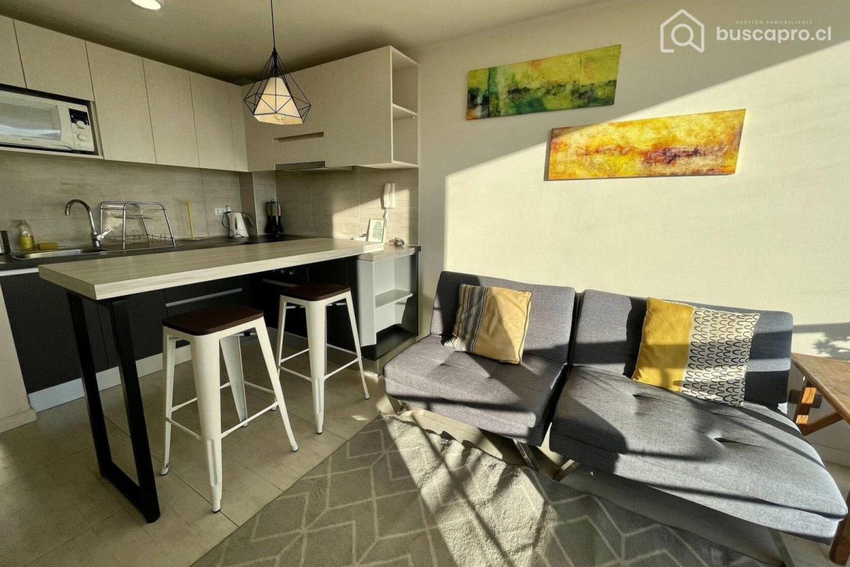 Amoblado A Pasos Udd 1D 1B Estacionamiento Maipu Con Ainavillo