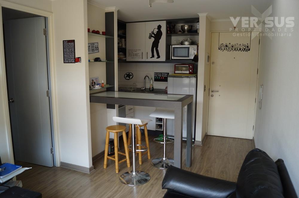 Arriendo De Acogedor Departamento 1 Dormitorio En San Isidro Santiago Centro