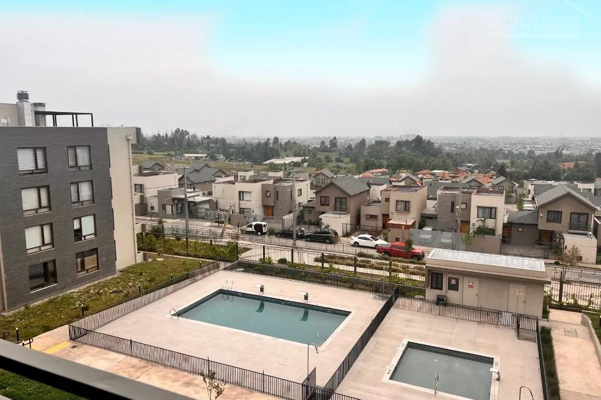 Cómodo Departamento Nuevo, Con Linda Vista Despejada