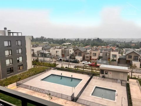 Departamento Arriendo en Puente Alto — Cómodo Departamento Nuevo, Con Linda Vista Despejada