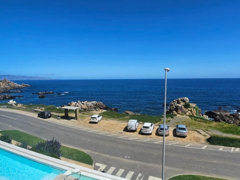 Departamento Venta en Concón — Concón, Costa Brava, Gran Vista, 2 Dormitorios, Terraza, Estacionamiento