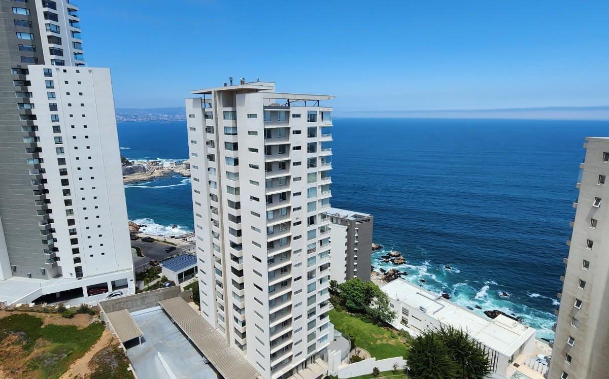 Reñaca Norte, Panorámica Vista Al Mar, 2 Dormitorios, Estacionamiento