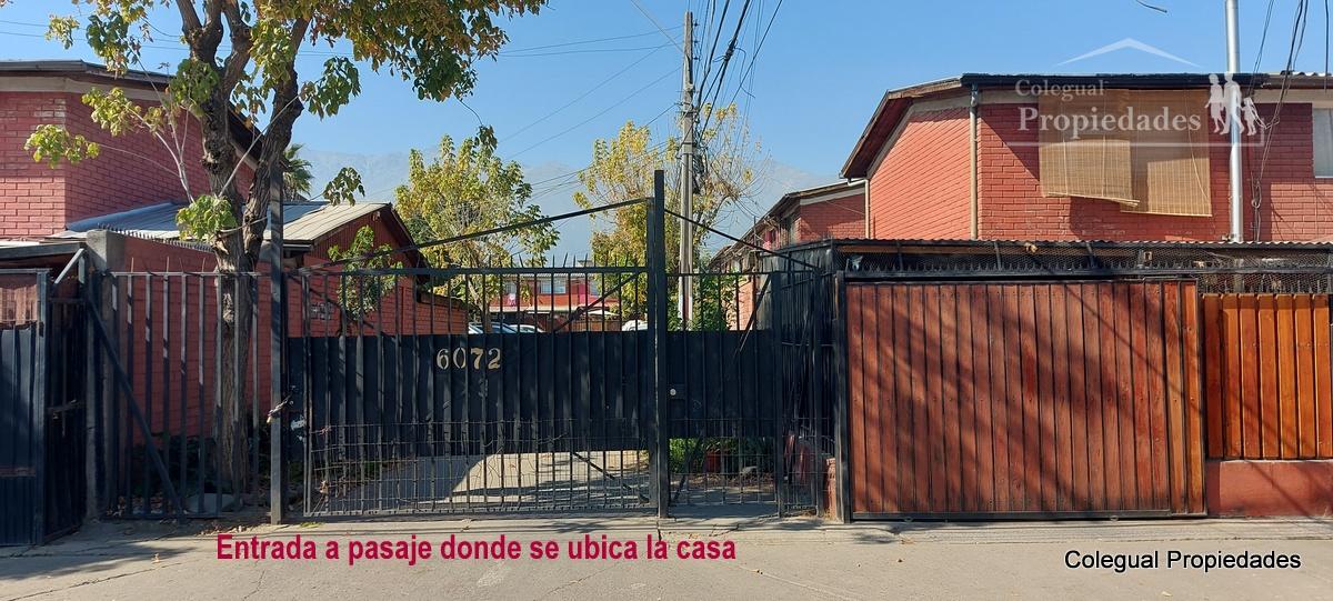 Casa En Venta De 2 Pisos 2D / 1B, Pasaje Cerrado, Cerca Metro Macul