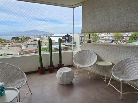 Departamento Venta en Concón — Costa Montemar, Vista, 3 Dormitorios, Terraza, Estacionamiento