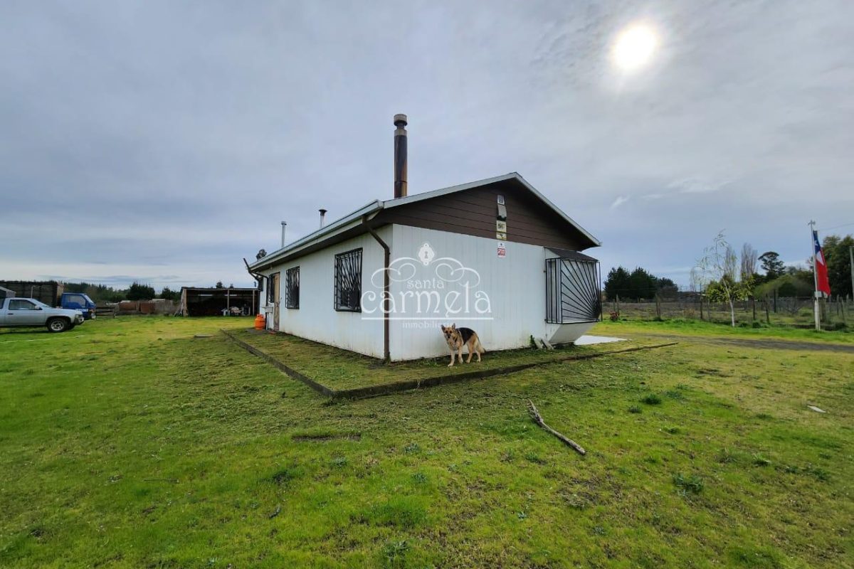 Se Vende Parcela Con Casa Camino A Santa Barbara