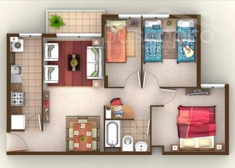 Departamento Arriendo en Concepción — Arriendo Departamento 3 Dormitorios C/Estacionamiento En Terrazas De Collao