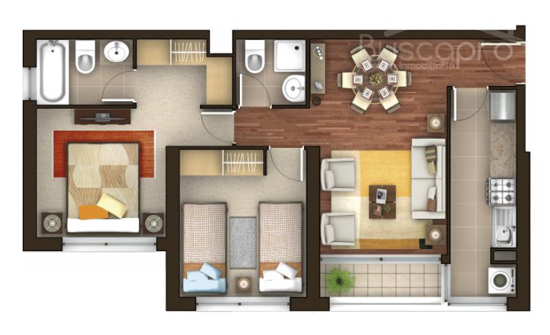 Depto 2D 2B, Movilizacion A La Puerta Sector Collao