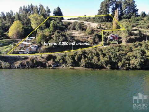 Terreno Venta en Castro — Terreno Urbano Con Vista Al Mar, Ten Ten, Castro.