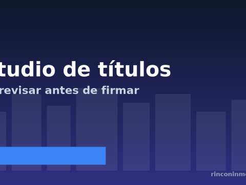 Estudio de títulos