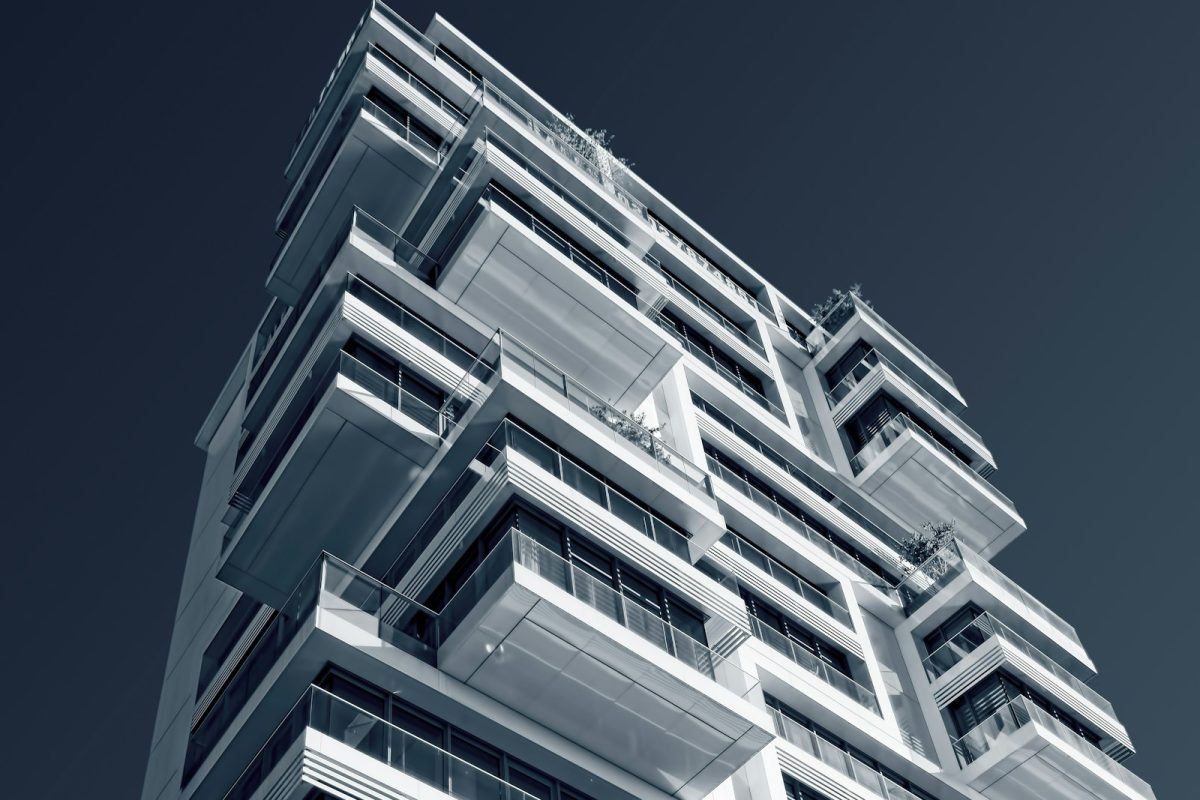 Edificio de departamentos moderno