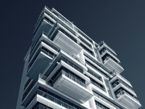 Edificio de departamentos moderno