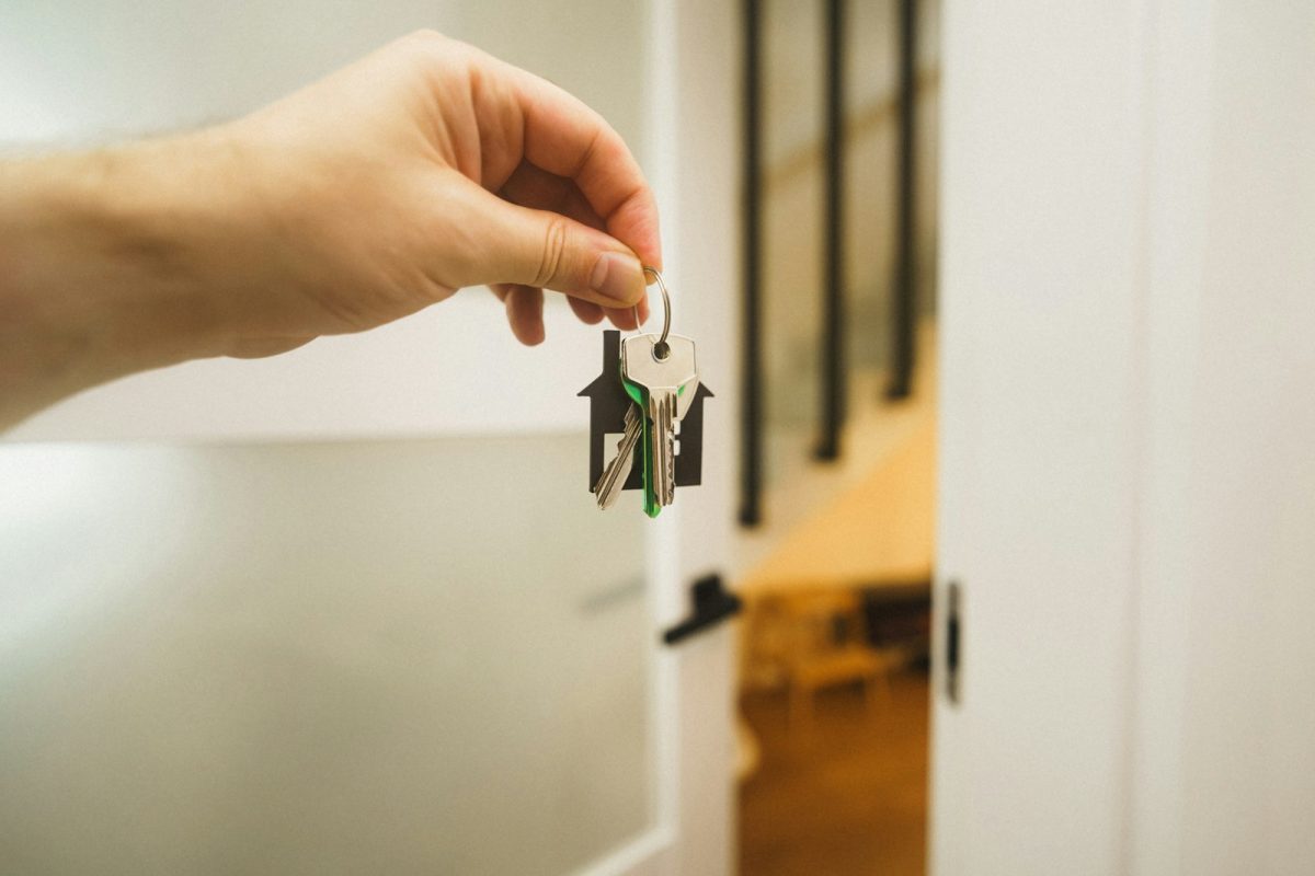 Llaves de una vivienda en arriendo