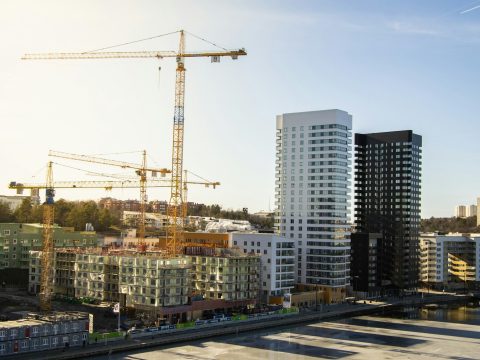 Proyecto de edificios de viviendas nuevas